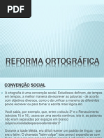 Reforma Ortográfica