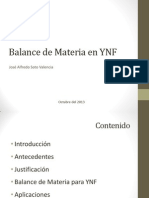 Balance de Materia en Yacimientos Naturalmente Fracturados