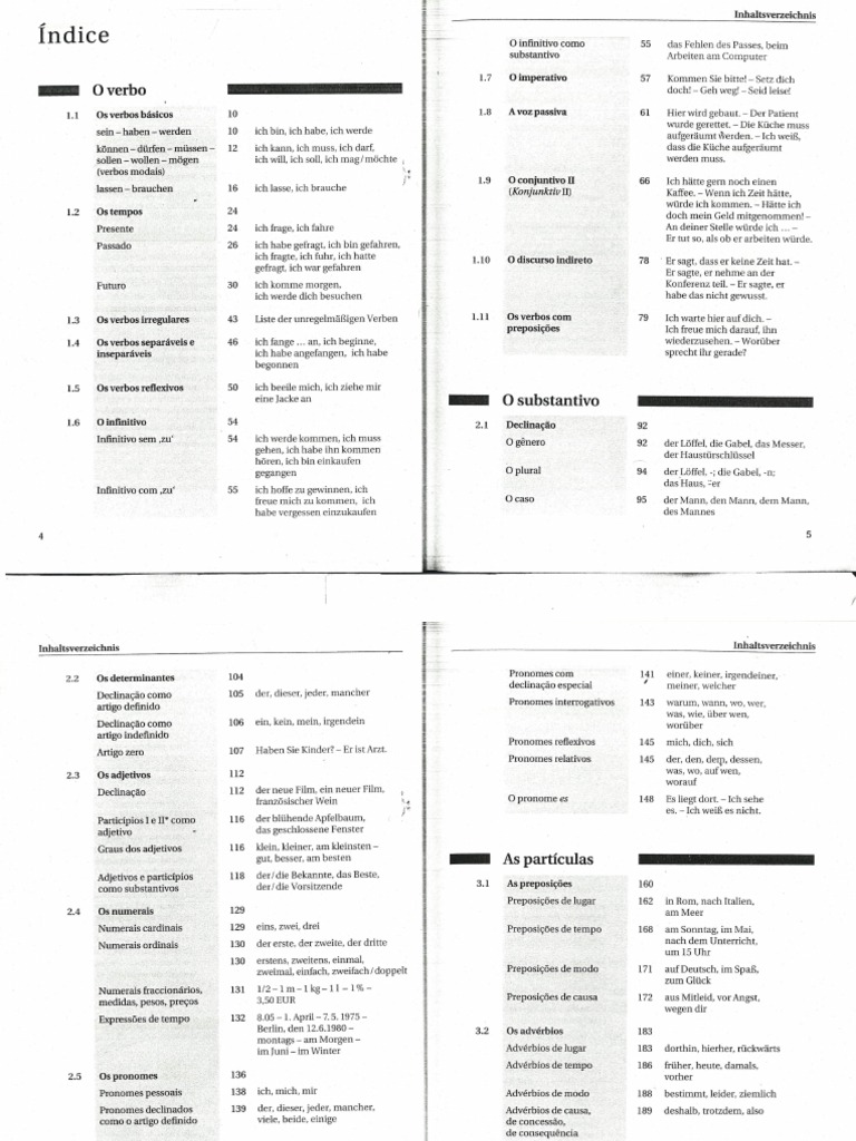 Gramática Essencial Do Alemão | PDF