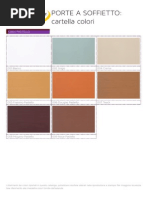 Download Cartella colori porte a soffietto Tenda Sistem by Tenda Sistem SN178095539 doc pdf