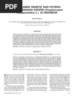 Download KERAGAMAN GENETIK DAN POTENSIPENGEMBANGAN KECIPIR Psophocarpustetragonolobus L DI INDONESIA by Chiara Wijaya SN178102650 doc pdf
