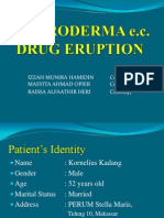 Mini Poster - Erythroderma E.C Drug Eruption