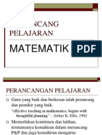 Merancang Pelajaran: Matematik