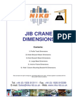 Jib Crane Dimensions
