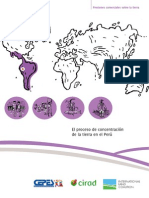  El proceso de concentración de la tierra en el Perú