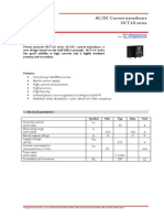 AC/DC Current Transducers HCT-LX Series: Email: Web