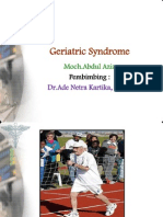 Geriatric Syndrome Referat Ppt.