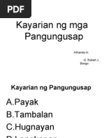 Mga Uri Ng Pangatnig