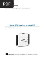 Using DAQ Devices in LabVIEW