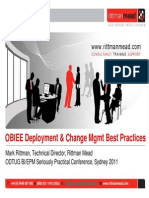 OBIEE11g Deployment & Change Management Best Practices