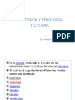 ANATOMIA Y FISIOLOGIA HUMANA 1 Clase