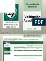 Instructivo Val Academica- Induccion Docente