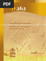 Decreto 262 2000 estructura procuraduria