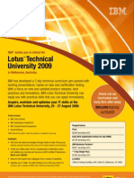 Lotus Tech Uni 09 Invite and Enrol Form