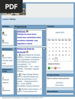 Lista de teses e dissertações, e de projetos
