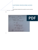 18.1: Calculations Involving Acids & Bases (HL)