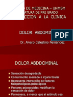 Dolor Abdominal