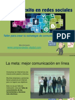 Taller intensivo sobre estrategias para redes sociales