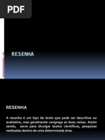RESENHA
