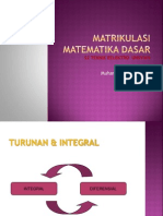 Integral Matrikulasi s2