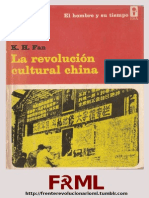 La Revolución Cultural China - K. H. Fan [FRML]