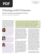 Download Technology in ECE ClassroomsResults of a New Survey and Implications for the Field by Cen Campbell SN178210414 doc pdf