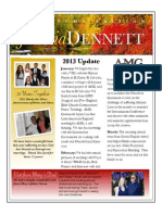 The Dennett's AMG Guatemala Fall 2013 Newsletter