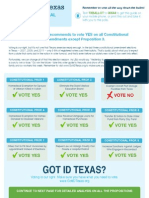 Got Id Texas?: 2013 Constituional Ballot Guide