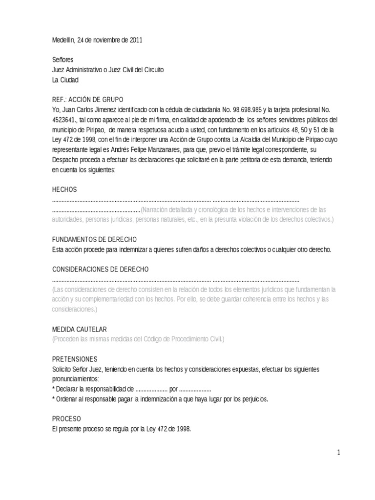 Modelo de Acción de Grupo o