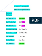 Trig Identities