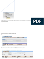 3.1. Create Billing Document