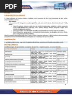 Prova Classificacao Fatec