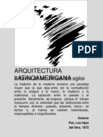 Arquitectura Latinoamericana