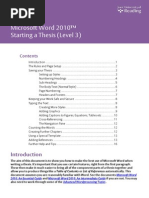 Ms Word 2007 Lecture Notes | PDF | Microsoft Word | Hyperlink