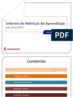 METRICAS APRENDIZAJE 4Q 2012