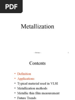 Metallization