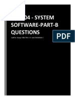 Cs2304 System Software