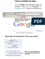 Tuturial Crear Correo en Gmail