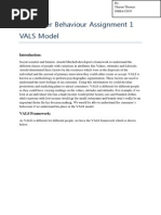 Download Consumer Behaviour Assignment 1 VALS Model by Setu Sharma SN178313391 doc pdf