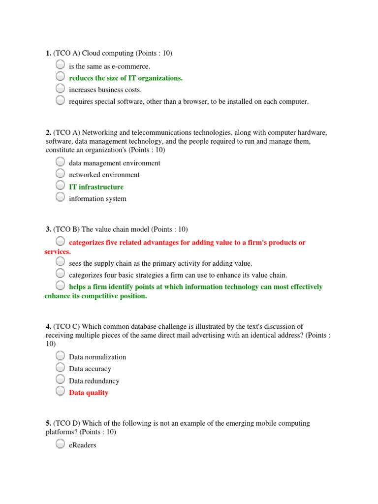 Key Concepts in IT and Cloud Computing | PDF | Cloud Computing | Databases