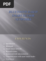 Bluetooth Based Smart Sensor Network