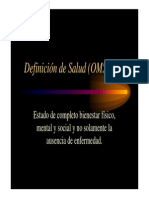 Concepto Salud Oms