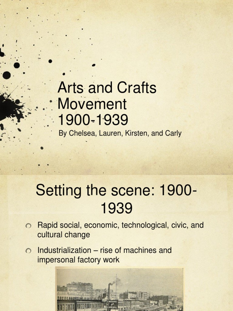 Arts and Crafts Movement in OT | PDF | Arts And Crafts Movement ...