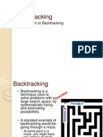 Introduction to Backtracking Techniques and Applications