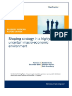 8 Shaping Strategy in An Uncertain Macroeconomic Environment