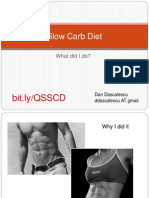 Slow Carb Diet - A 30-Day Trial