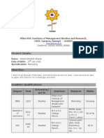 Pillai HOC Institute of Management Studies and Research, HOCL Campus, Rasayni - 410207