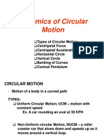 Dynamics of Circular Motion Revised 1st Term - 11 - 12