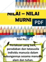 Nilai - Nilai Murni