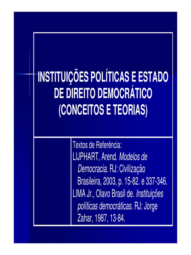 Slides Modelos de Democracia Lijphart Sistema